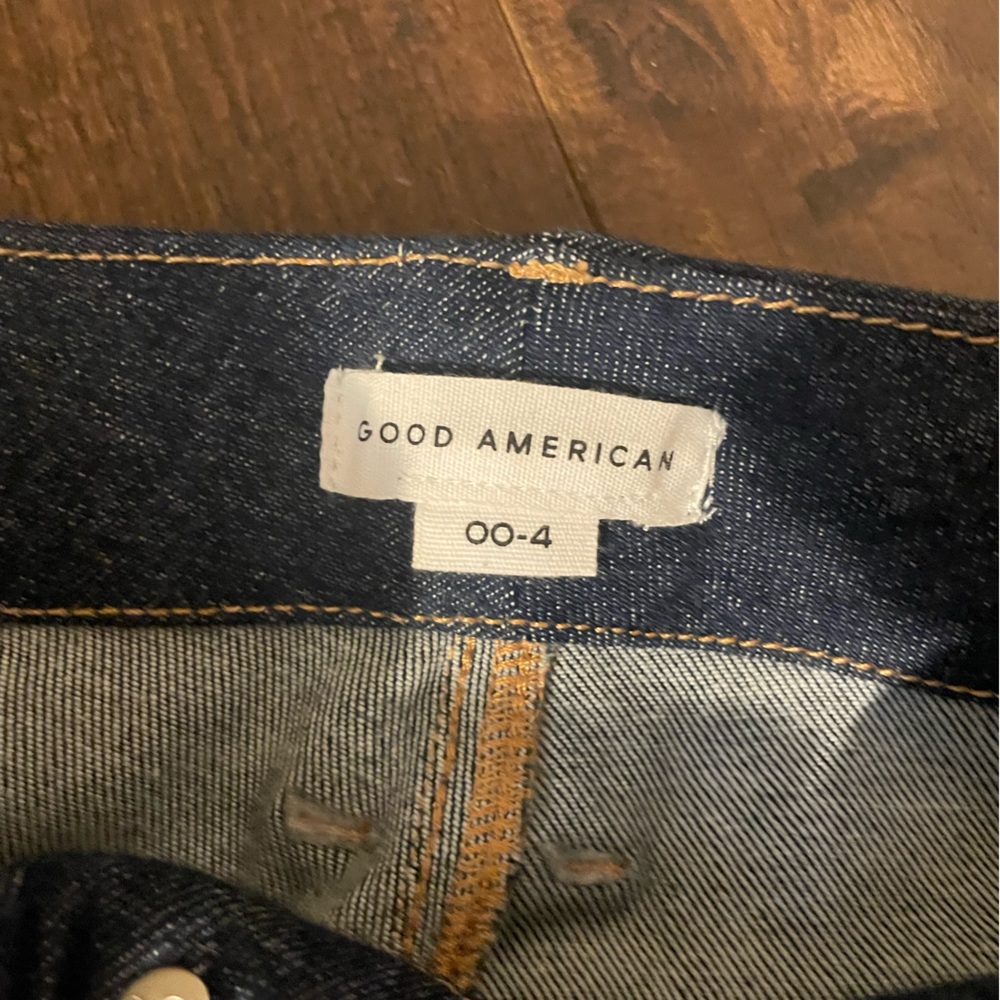 Good American x Calik Denim Jean Slim Straight Jeans